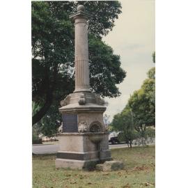 Memorial to Joseph Rowland Sutton located in Monash Park, Gladesville  : entire monument