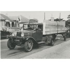 A E Primrose & Co float in 1936 Gladesville centenary celebrations