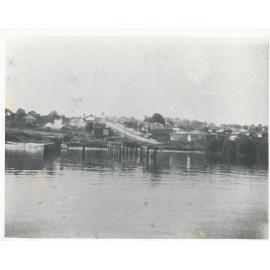 Princes Regent Swimming Club baths, Parramatta River Ryde, 1952