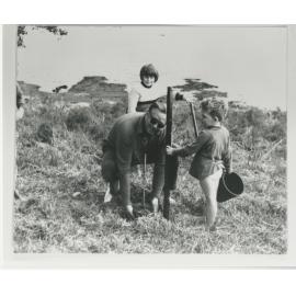 Tree planting along Kissing Point, Putney foreshore c1974