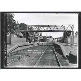 Meadowbank railway station, around 1915