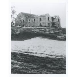 Rockend cottage, Punt Road Gladesville, prior to restoration work, around 1980  : side view, exterior