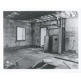 Rockend cottage, Punt Road Gladesville, prior to restoration work, around 1980  : upper level, interior