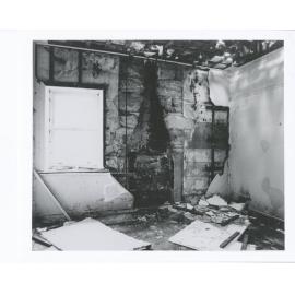 Rockend cottage, Punt Road Gladesville, prior to restoration work, around 1980  : upper level, interior