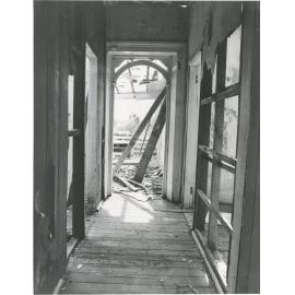Rockend cottage, Punt Road Gladesville, prior to restoration work, around 1980  : rear view, exterior