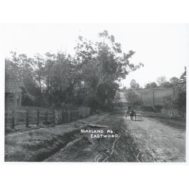 Blaxland Road Eastwood, now Rowe Street, around 1912 