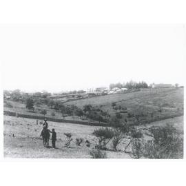 Looking towards village of Ryde from Meikle's Hill, 1895