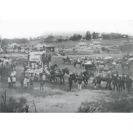 Procession at Ryde Park, 1916