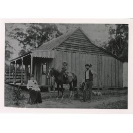House built by William Killian, Gladesville Road, Ryde (next door to Holy Cross College) about 1894-1895 