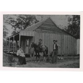 House built by William Killian, Gladesville Road, Ryde (next door to Holy Cross College) about 1894-1895 