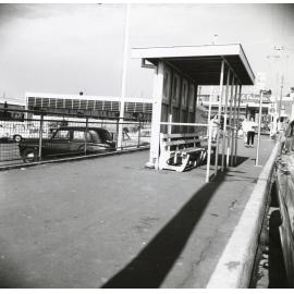 Bus shelter shed in Devlin Street, 1965
