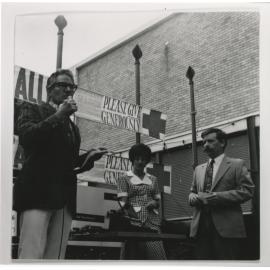 Opening of Red Cross Calling appeal at Top Ryde Shopping Centre, 1973 