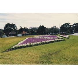 Flowerbeds at Ryde Civic Centre, August 2003