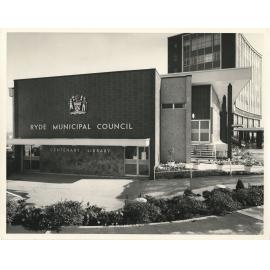 Ryde Civic Centre and Centenary Library, 1971