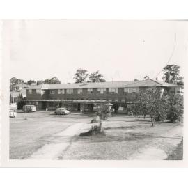Ryde Council Housing Scheme Project no.2: Denistone East, 7 March 1962  : shops in Doig Avenue