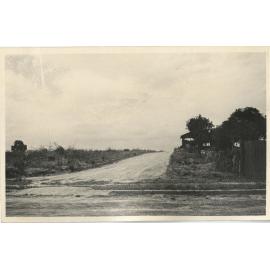Ryde Council Housing Scheme Project no.3: Gladesville, 1948  : Swan Street and Gladesville-Ryde soccer club grandstand