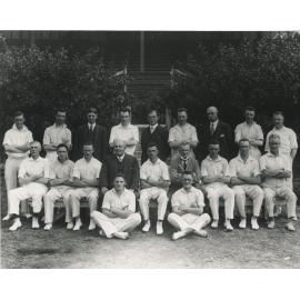 Ryde District Cricket Club, premiers 'A' grade municipal and shires competition, season 1929-30