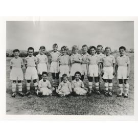 Ryde Ex-services Club junior soccer team, c. 1950s