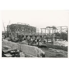 Construction of Ryde Pumping Station around 1889