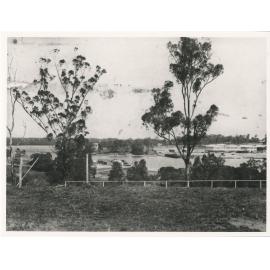Ryde wharf and State Timber Yards at Rhodes, 1912