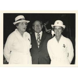 Mrs E Knox, Alderman H R S Anderson and Mrs G Travis, 1973