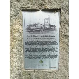 Meggitts Pty Ltd: monument & plaque