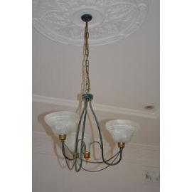 Elsinore, 20 Osborne Avenue, Putney: formal dining ceiling light fitting
