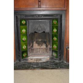 Elsinore, 20 Osborne Avenue, Putney: lounge room fireplace, close-up