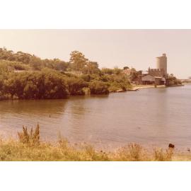 Former Halmeg Pty Ltd site at Bedlam Point, Gladesville prior to demolition of silos