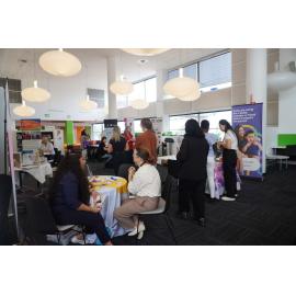 People at the Disability Expo hosted by Ryde Library