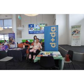 Community member at the Disability Expo hosted by Ryde Library