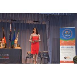 Welcome to Country at the NAIDOC Citizenship Ceremony, July 2019