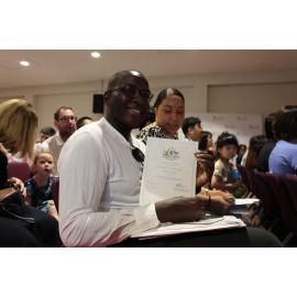 New Citizen at Australia Day Citizenship Ceremony, 2020