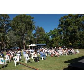 Seating arrangements at the Australia Day Citizenship Ceremony, 2021