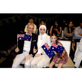 Family at the Australia Day Citizenship Ceremony, 2025