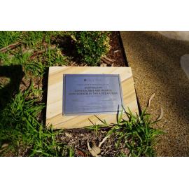 Korean War Memorial plaque, Meadowbank