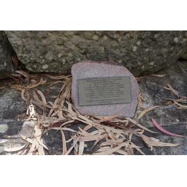 Second World War Memorial Walkway plaque (3), Meadowbank