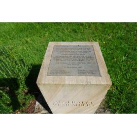 Second World War Memorial Walkway plaque (1), Meadowbank