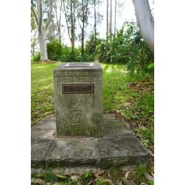 Armistice Plinth (front), Memorial Park