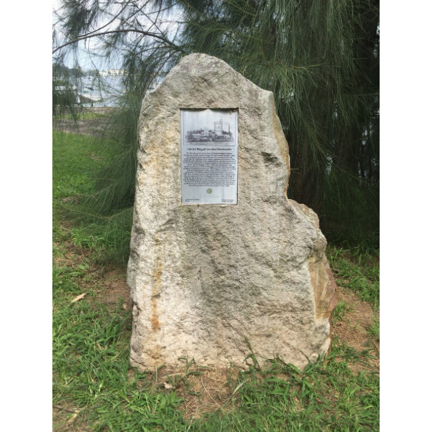 Meggitts Pty Ltd: monument & plaque