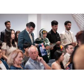 Becoming new Australians at the Australia Day Citizenship Ceremony, 2026