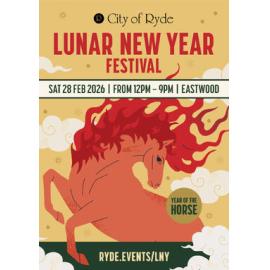 City of Ryde Lunar New Year, program, 2026