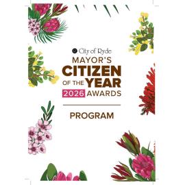 2026 Citizen of the Year: Program