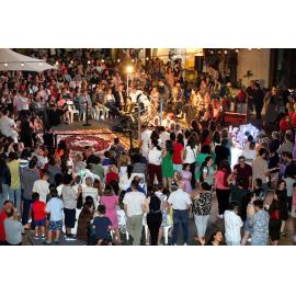 Crowds enjoying the Nowruz celebration held at Top Ryde City