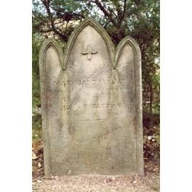 Batman: Headstone of Mary Jane and John R. Batman 