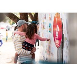 Looking at the children's drawings, West Ryde Easter celebrations