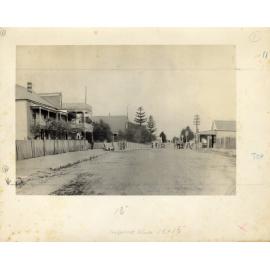 Looking north along the Great North Road, Gladesville, near Bayview Hotel