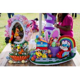 Extravagant Easter hats, West Ryde Easter Celebrations