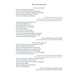 There are only three futures by Chloe Lu: winner of the writing category, ages 12-15, Youth Creative Competition 2026
