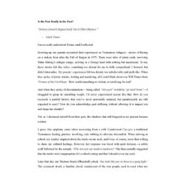 Is the past really in the past? by Angela Tran: runner-up in the writing category, ages 16-19, Youth Creative Competition 2026